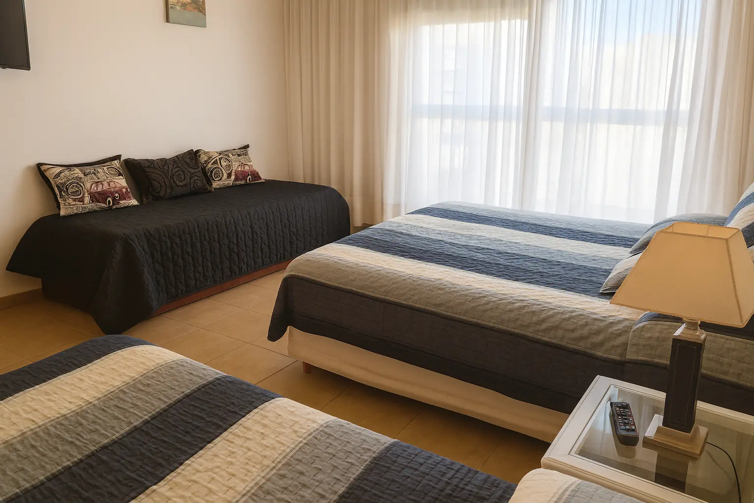 Departamento 12A de 679inn en San Martín 679, 1 Dormitorio para 4 personas